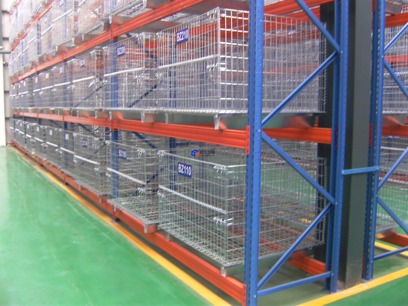 仓储笼货架使用
